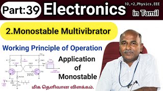 Monostable Multivibrator working in tamil