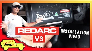 How to install the REDARC TowPro Elite V3 Trailer Brake Controller | Jeep WranglerJL or Gladiator JT