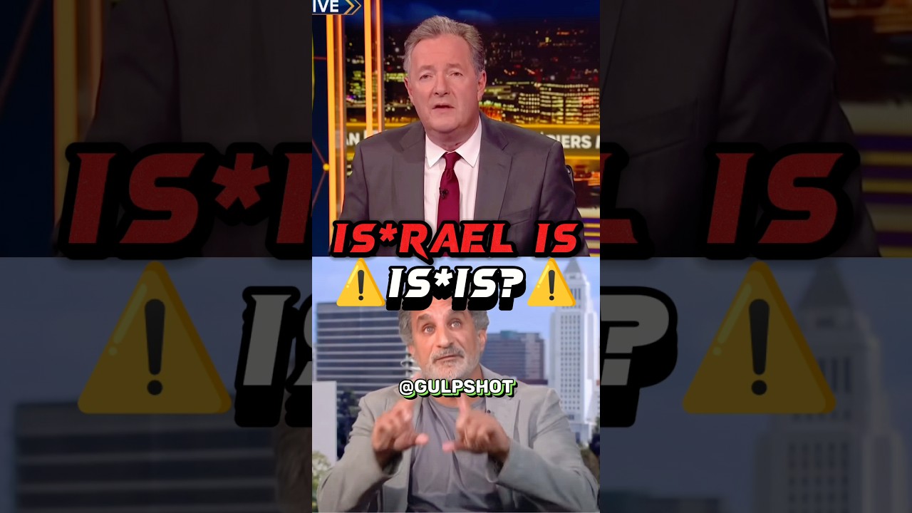 Bassem Youssef PROOFS Is*rael is IS*IS to Piers Morgan Uncensored #shorts