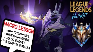 Wild rift: MACRO LESSON