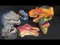 Vintage Dinosaur Hand Puppets!