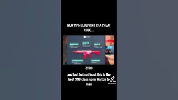 NEW MP5 BLUEPRINT IS A CHEAT CODE…