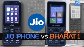 Jio Phone vs Bharat 1 : Comparison | Tech Tak