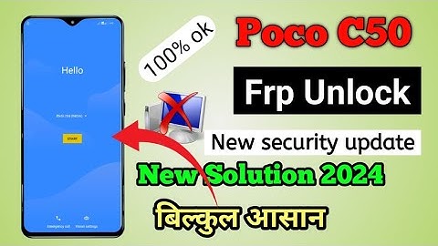 Poco C50 Frp Bypass Google Account Bypass | POCO C50 GMAIL ID BYPASS WITHOUT PC