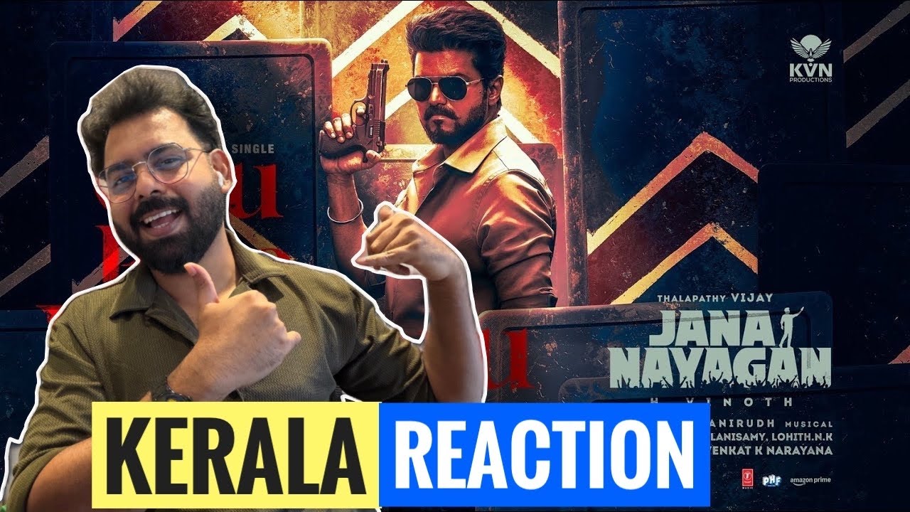 Jana Nayagan – Oru Pere Varalaaru Lyrical REACTION | Thalapathy Vijay | H Vinoth |Anirudh |KVN