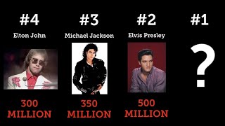Top 50 Best Selling Music Artists Of All Time
