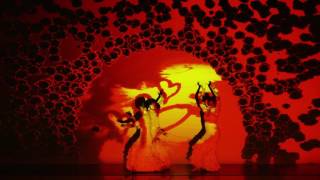 Flamenco Dancers Video Mapping Visual 4D Performance