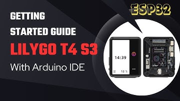 Getting Started with Lilygo T4 S3 | Arduino IDE | ESP32 S3 2.41” Touch Screen | LVGL | IoT | IIoT |