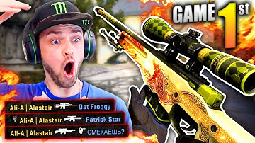 My FIRST EVER game on CS:GO! (HOW WILL I DO?!)