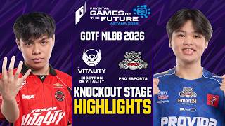 [HIGHLIGHTS] BIGETRON BY VITALITY vs PRO ESPORTS GOTF 2026 QUARTERFINALS | BTR vs PRO