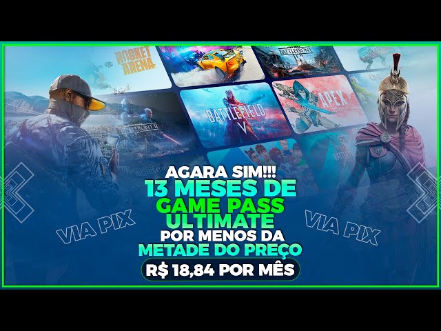 Xbox Game Pass Ultimate 13 Meses (Para Assinaturas Ativas)