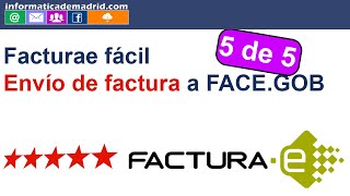 Tutorial programa facturae fácil PARTE 5 envio de factura a portal face