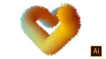 How to Create Realistic 3D Fur Effect in Adobe Illustrator 2020