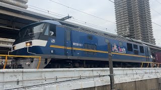 JR貨物　EF210-350号機 桃太郎＋コキ22両　86レ　兵庫にて