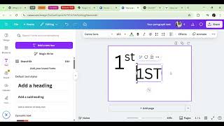 ✅ LEARN: How to Create a Superscript in Canva | Full Tutorial