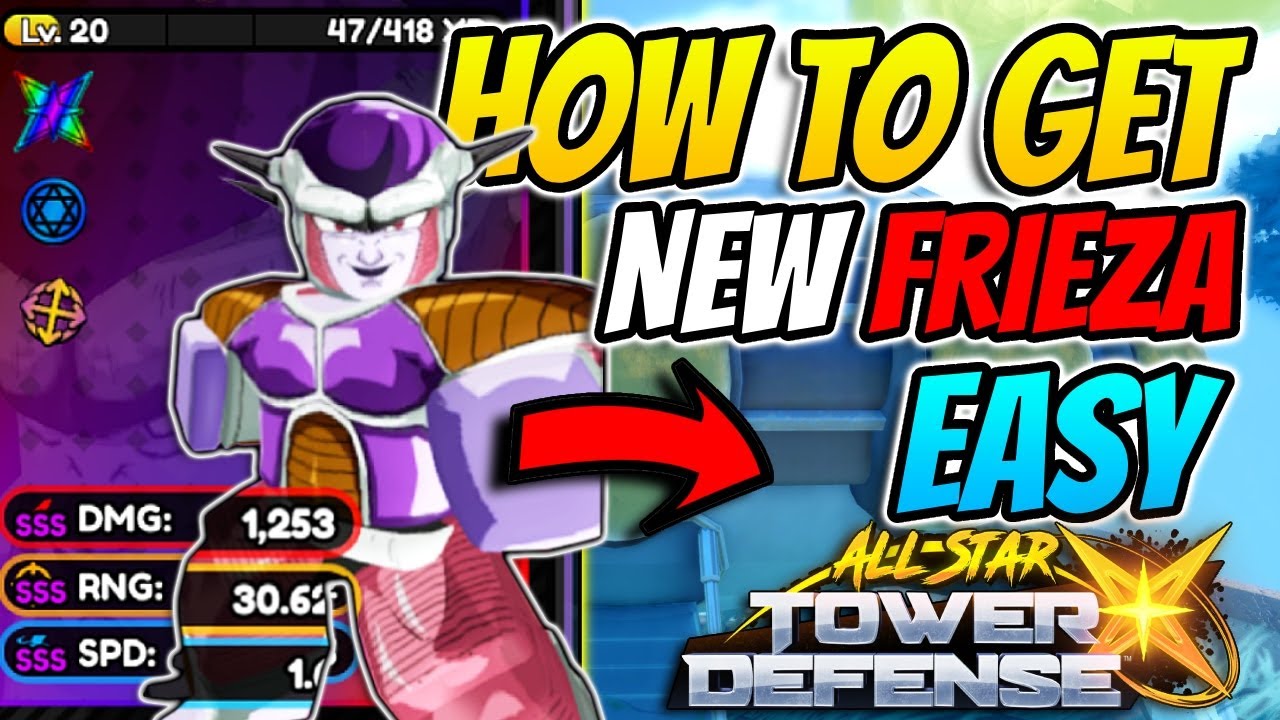 Как легко получить *НОВОГО* юнита Фризы в обновлении 3! (ALL STAR TOWER DEFENSE X)