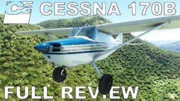 Carenado Cessna 170B | Full Flight Review | Microsoft Flight Simulator