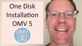 One Disk Openmediavault 5 (OMV5) Install and Setup