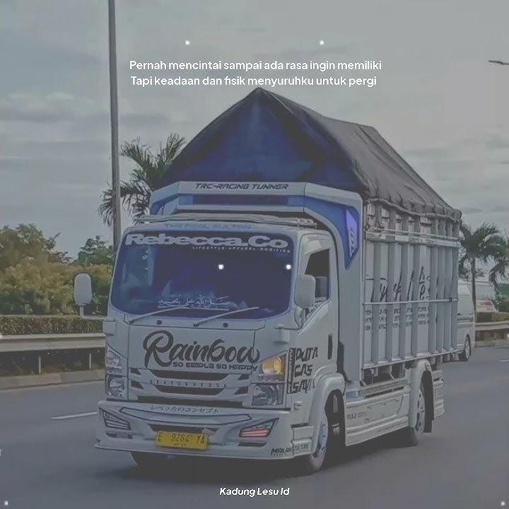Story wa truk terbaru||Story wa truk Rainbow 2 Rebecca Concpt