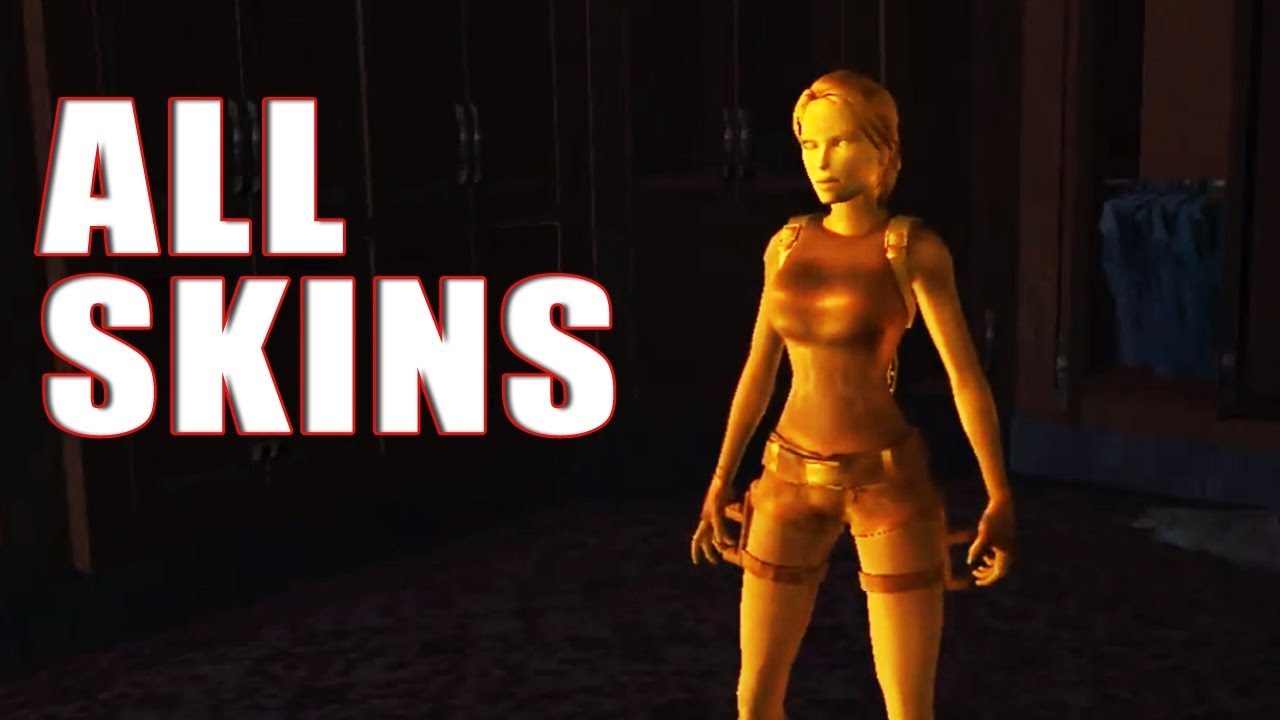 Tomb Raider Anniversary, Tomb Raider Anniversary all Outfits/skins, t...