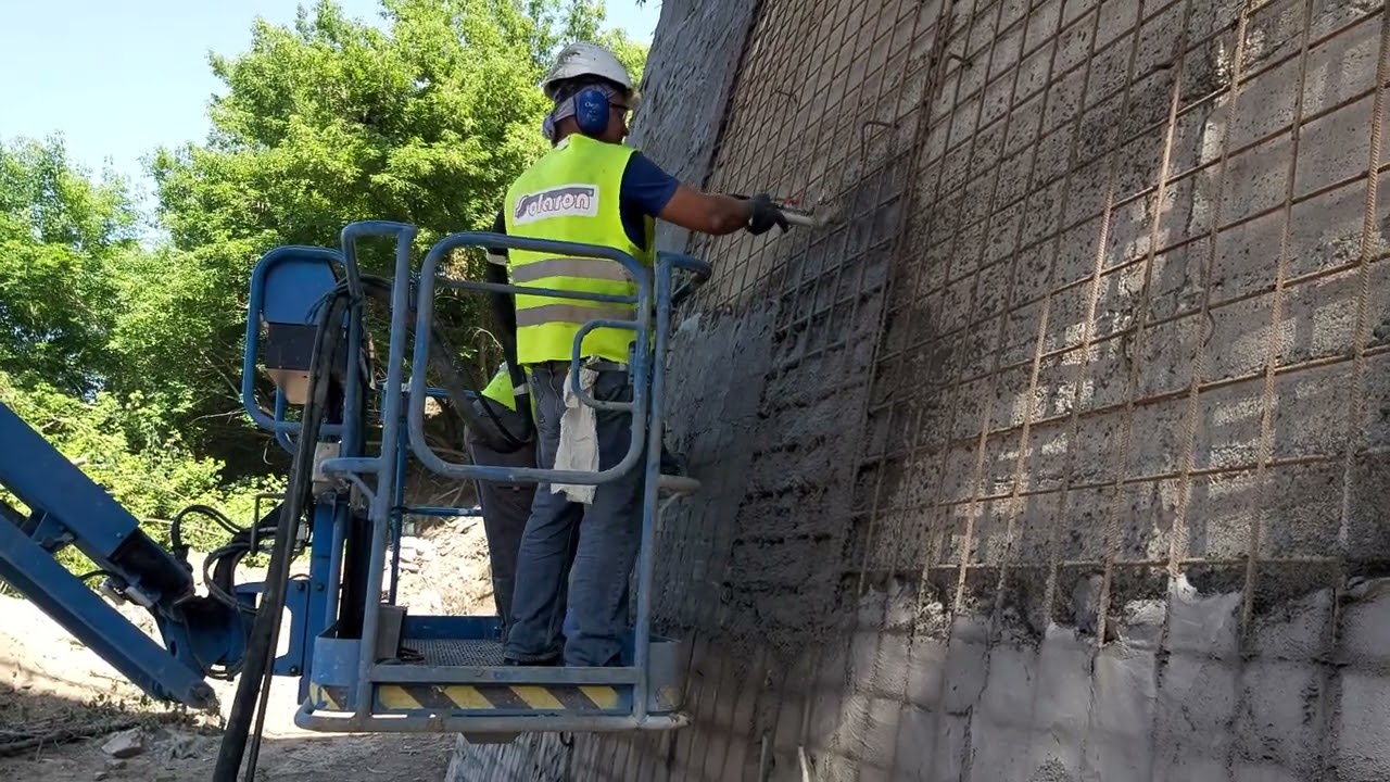 Solaron Construct - Torcretare cu mortare speciale