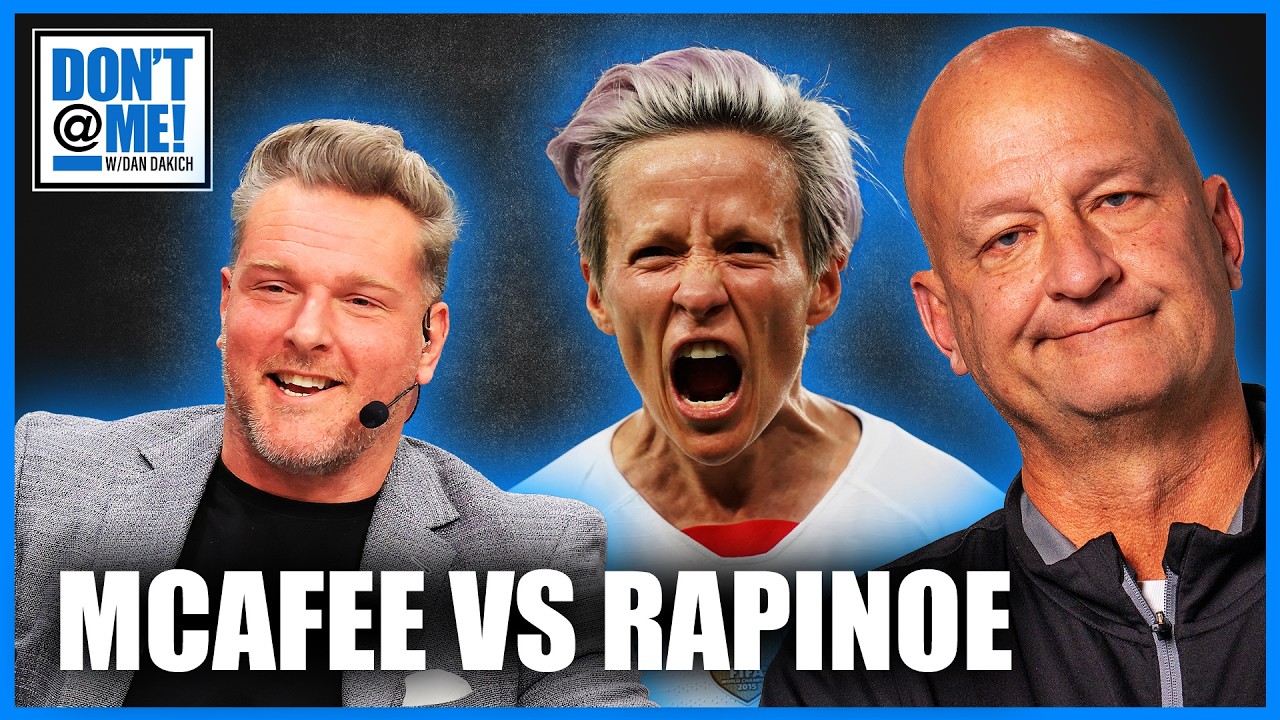 Pat McAfee SHUTS DOWN Megan Rapinoe & Woke Media Attacks!