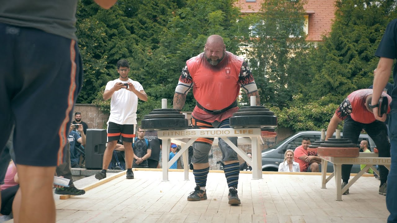 ČESTMÍR ŠÍMA VYHRÁL NEJTĚŽŠÍ ZÁVODY V REPUBLICE, STRONGMANI ZAPLNILI PARK V AŠI