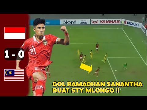Gol Sananta Bikin STY Mlongo! Hasil Pertandingan Timnas Indonesia U23 VS Malaysia Piala AFF U23 2023
