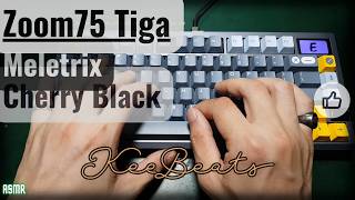 Zoom75 Tiga | Cherry Black | KeeBeats