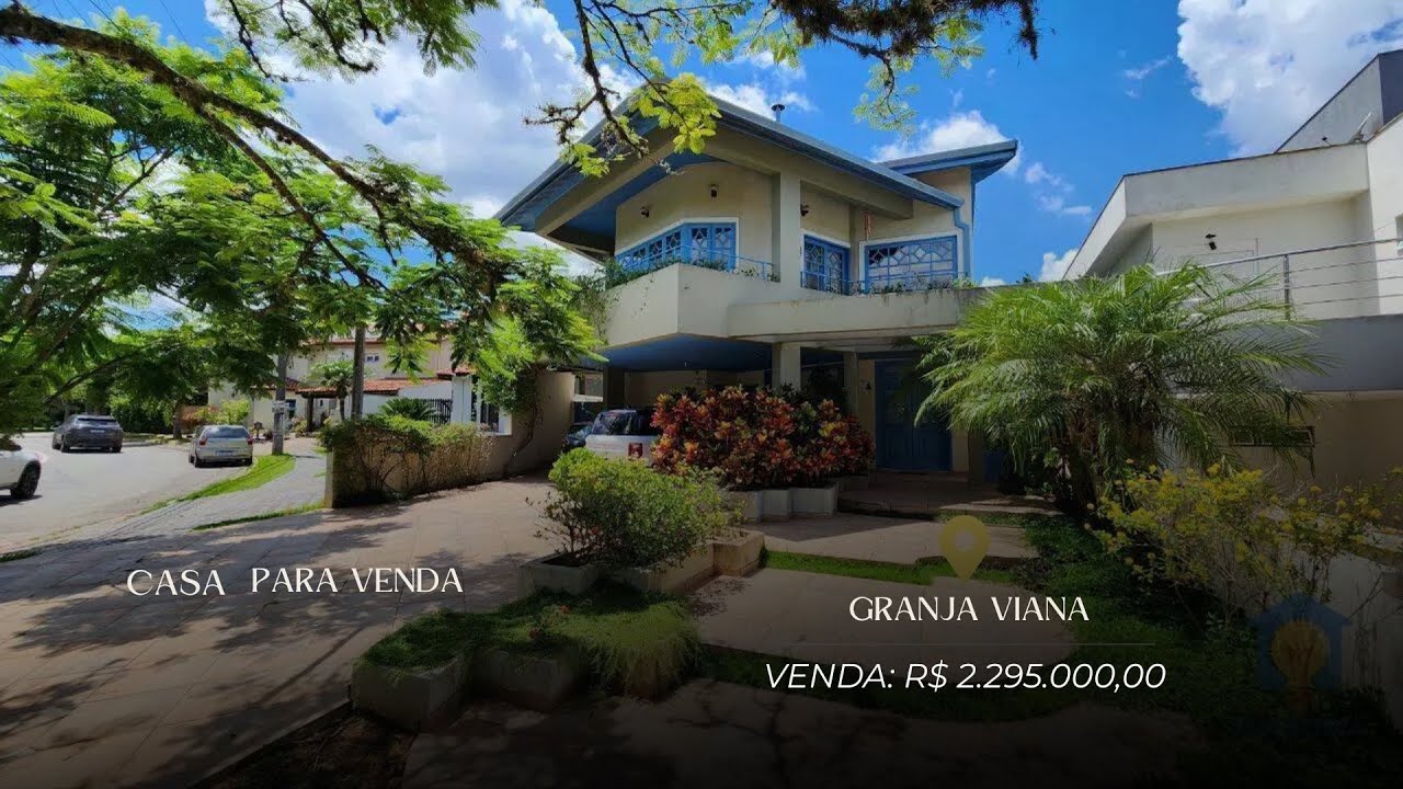 R$ 2.295.000,00! Casa a venda - Cond. São Paulo 2 - Granja Viana 