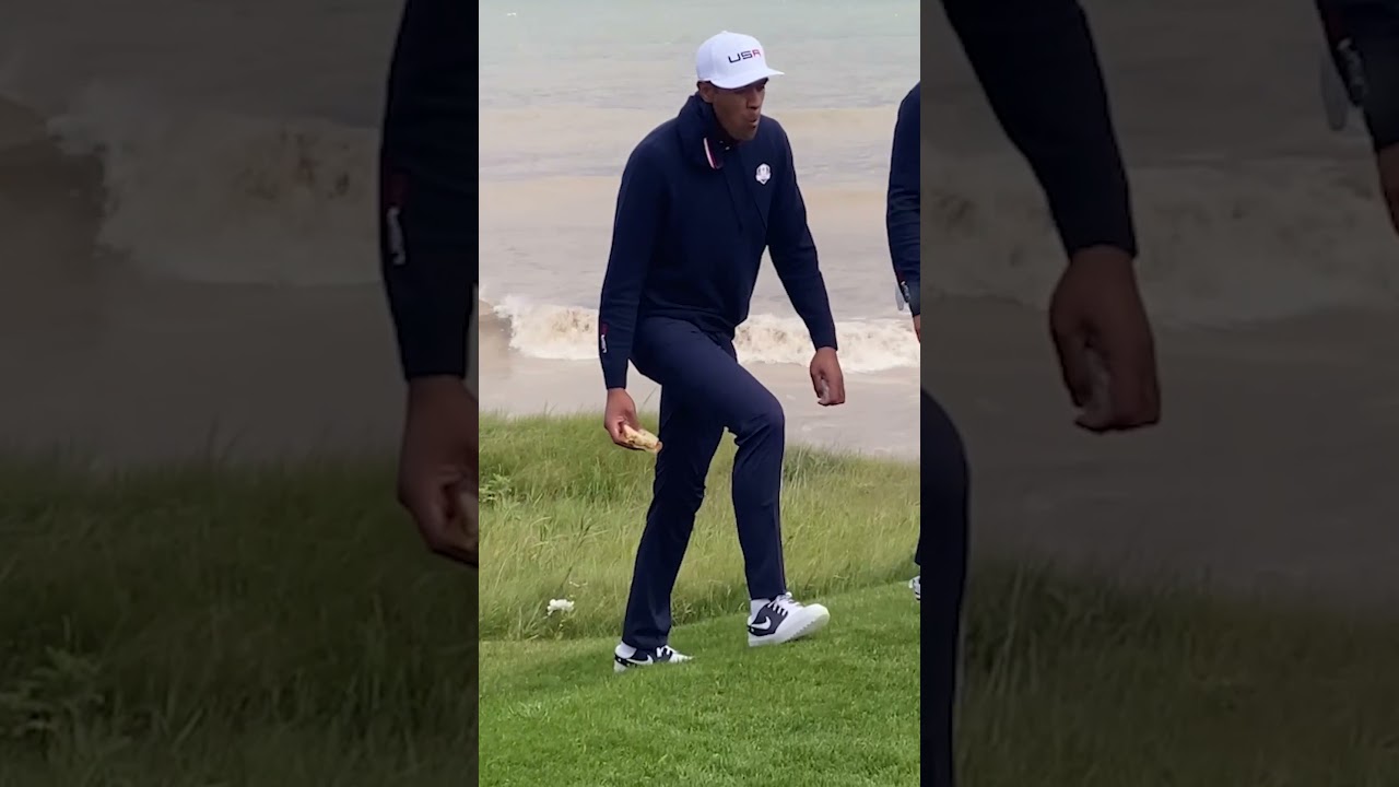 Heckling Golfers At The Ryder Cup #Shorts
