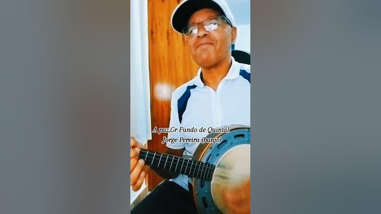 A paz,Gr Fundo de Quintal, toquei no banjo, #musica #samba #banjo #sambademesa #musicabrasileira