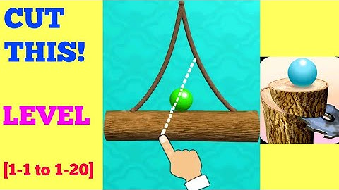 Cut This Level 1-1 to 1-20 [WORKSHOP] solution or walkthrough