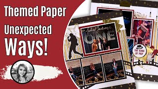 Show Time Scrapbook Layout Ideas / Get More From Your Christmas Paper Collection