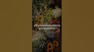 سورة الملك آيه ١٣ و١٤ بصوت جميل