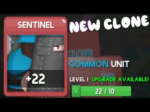 Видео: Новый Клон Большой Гигант с Дробовиком! Clone Armies New unit Sentinel