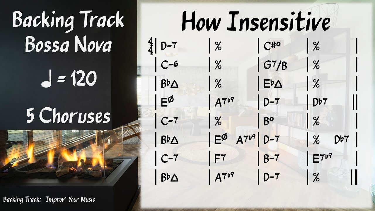 How Insensitive (120 BPM) - Backing Track How Insensitive (120 BPM) - Backing Track