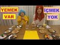 YEMEK VAR İÇMEK YOK CHALLANGE, ELİF ve LERA KAPIŞIYOR SÜRPRİZİNE. EĞLENCELİ CHALLENGE VİDEOSU