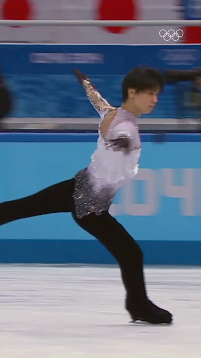 When Hanyu Yuzuru overcame a slip in the free skate, but recovered to win  Olympic gold. 🥇