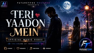 Teri Yaadon Mein Official Music Video Hindi Romantic Ai Song Futuretone Records