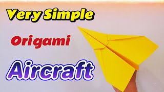 How to make Aircraft - Simple - easy to make - Fly very fast