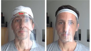 Face shield : 2 simple models easy to make.