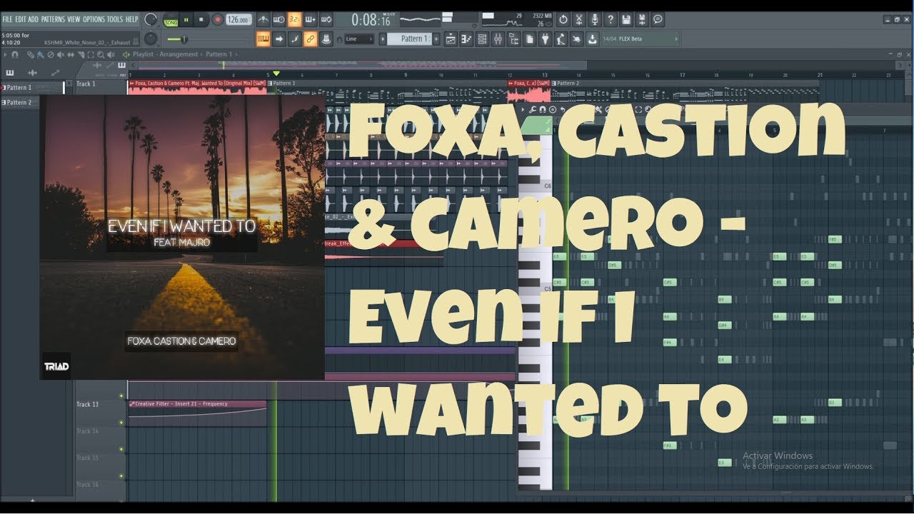 Foxa, Castion & Camero Ft  Majro   Even If I Wanted To Drop Reemake Fl studio +FLP