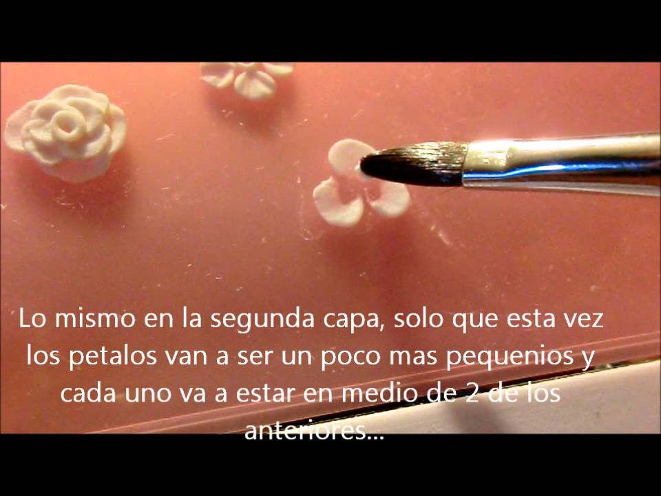 Como hacer Flores Acrilicas 3D | Como hacer flores, Diseños de uñas 3d, Como  hacer manicure