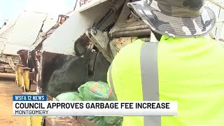 Montgomery City Council approves garbage price increase