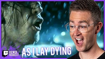 As I Lay Dying "Confined"  // Twitch Stream Reaction // Roguenjosh Reacts