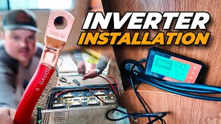 Fully Off-Grid RV Inverter Install W/ Transfer Switch!!!