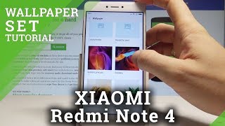 How to Change Wallpaper on XIAOMI Redmi Note 4 - Set Up Wallpaper in MIUI |HardReset.Info screenshot 5