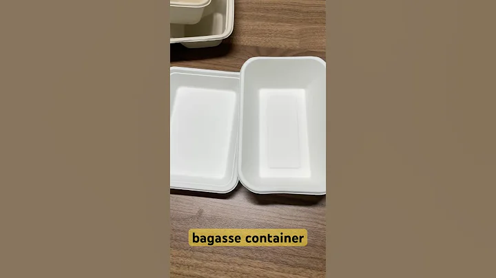 100% Compostable Square Tray Plates,Heavy Duty Disposable Plates Eco-Friendly bleached Bagasse Plate