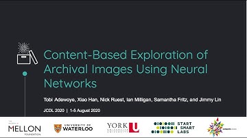 Content-Based Exploration of Archival Images Using Neural Networks